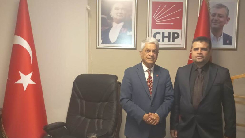 Mehmet Uygur’dan, CHP Seyhan İlçe Başkanı Ramazan Atikaslan’a Ziyaret