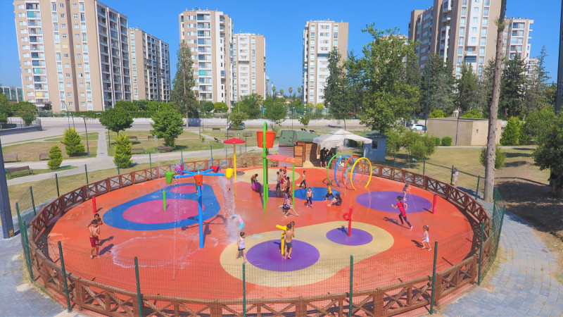 Yüreğir Belediyesi Su Oyunları Parkı Açıldı