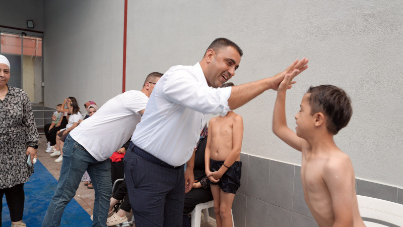 Başkan Kozay,  'Engel yok, sadece sevgi var'