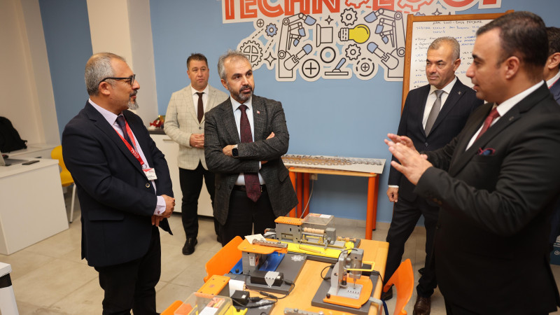 İl Millî Eğitim Müdürü Yusuf Tüfekçi'den Eral Okulları'na Ziyaret