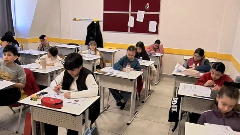 Eral’da İngilizce Olimpiyatları Sınav Heyecanı