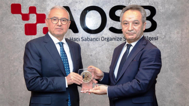 DAİMFED’den AOSB Başkanı Bekir Sütcü’ye Ziyaret