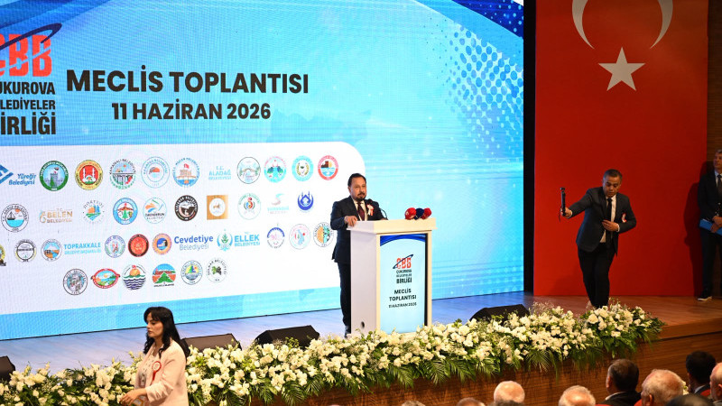  Çukurova Belediyeler Birliği'nde   Bilal Uludağ yeniden başkan seçildi