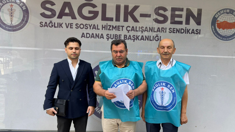 Sağlık-Sen Adana'dan Suç Duyurusu! 