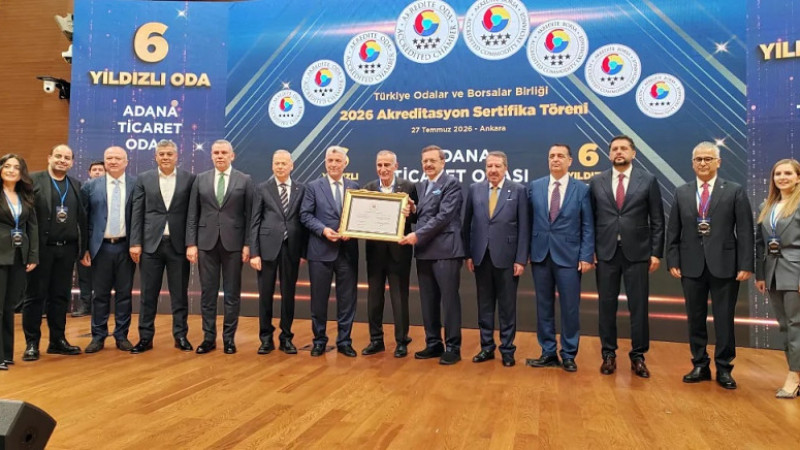 Adana Ticaret Odası’nın 6 Yıldızlı Akreditasyon Gururu!