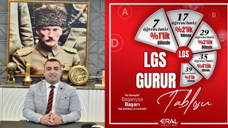 Başarıysa Başarı  ‘Onlar ERAL’la kazandı’